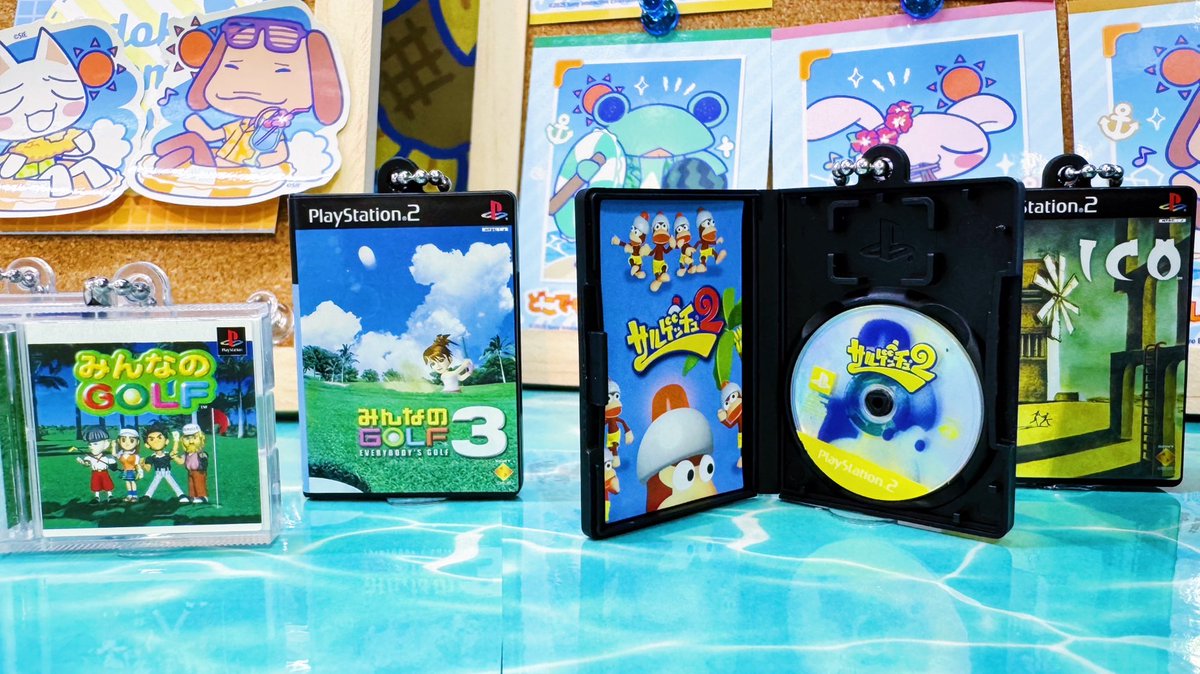 toy_yamashiroya's tweet photo. ５階売場に新入荷🎵

バンダイ ガシャポン
「ゲームパッケージミニチュアチャーム（Playstation）」
全9種⭐️1回300円💰

懐かしい人気ゲームタイトルからミニチュアチャームが登場！シークレットには伝説のタイトルを収録！

#ヤマシロヤ ５階売場直通📞03-3831-2407 https://t.co/W38ftSw8AO