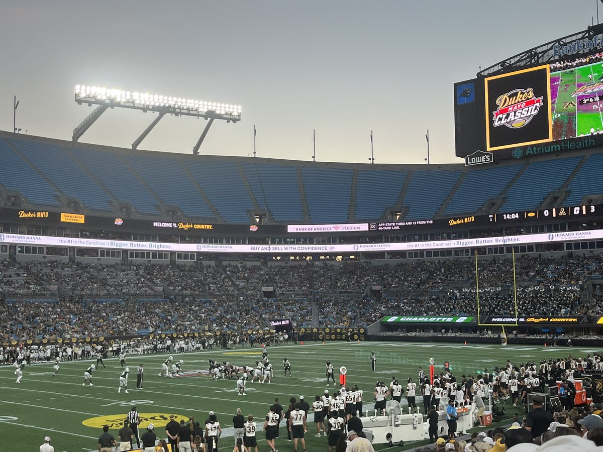 drbbettis's tweet photo. Football season is back!  It’s always great to be a mountaineer and an @AppState_FB win is a perfect start to the season. https://t.co/H1CKG3Uo2d
