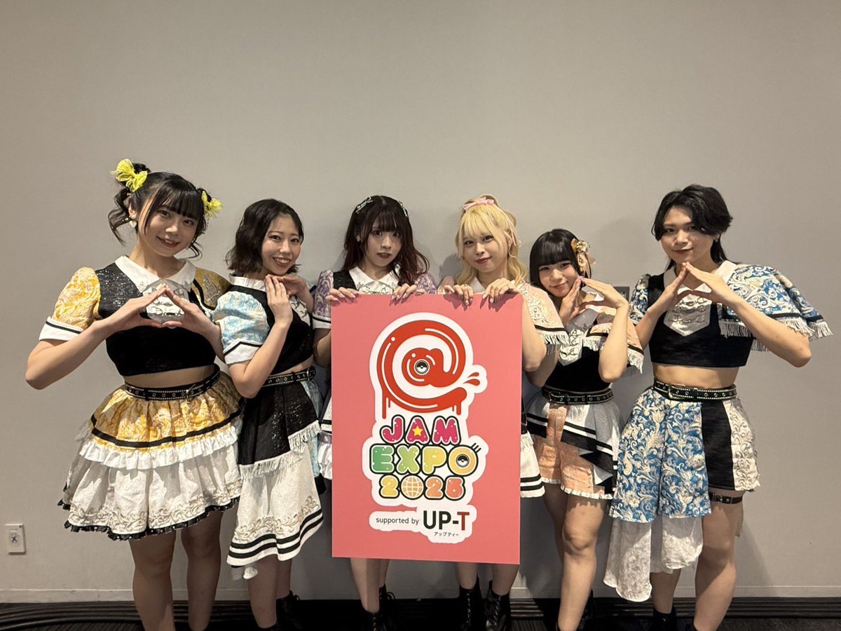 【@ JAM EXPO 2025 supported by UP-T】

🍑ピーチステージ🍑
Brave Mental Orchestra この後出番です❗️

▼当日券販売中
atjam.jp/expo2025/ticket

#アットジャム
#アップティー