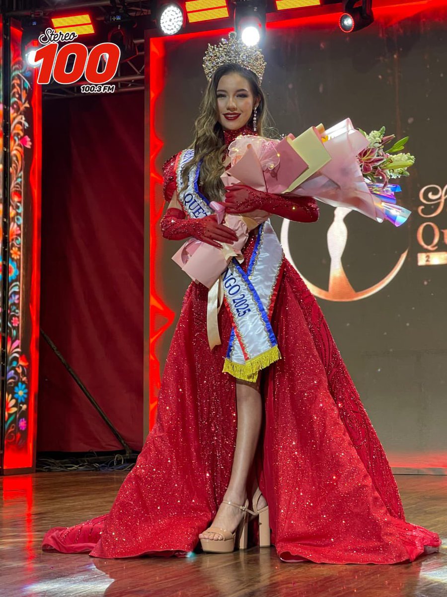 Stereo100Noticias (@stereo100xela) on Twitter photo #Xelafer2025 | Nivia Guadalupe Giménez, es electa esta noche como Señorita Quetzaltenango 2025-2026.
Vía Osmar Toc. #Xelafer2025 | Nivia Guadalupe Giménez, es electa esta noche como Señorita Quetzaltenango 2025-2026.
Vía Osmar Toc.