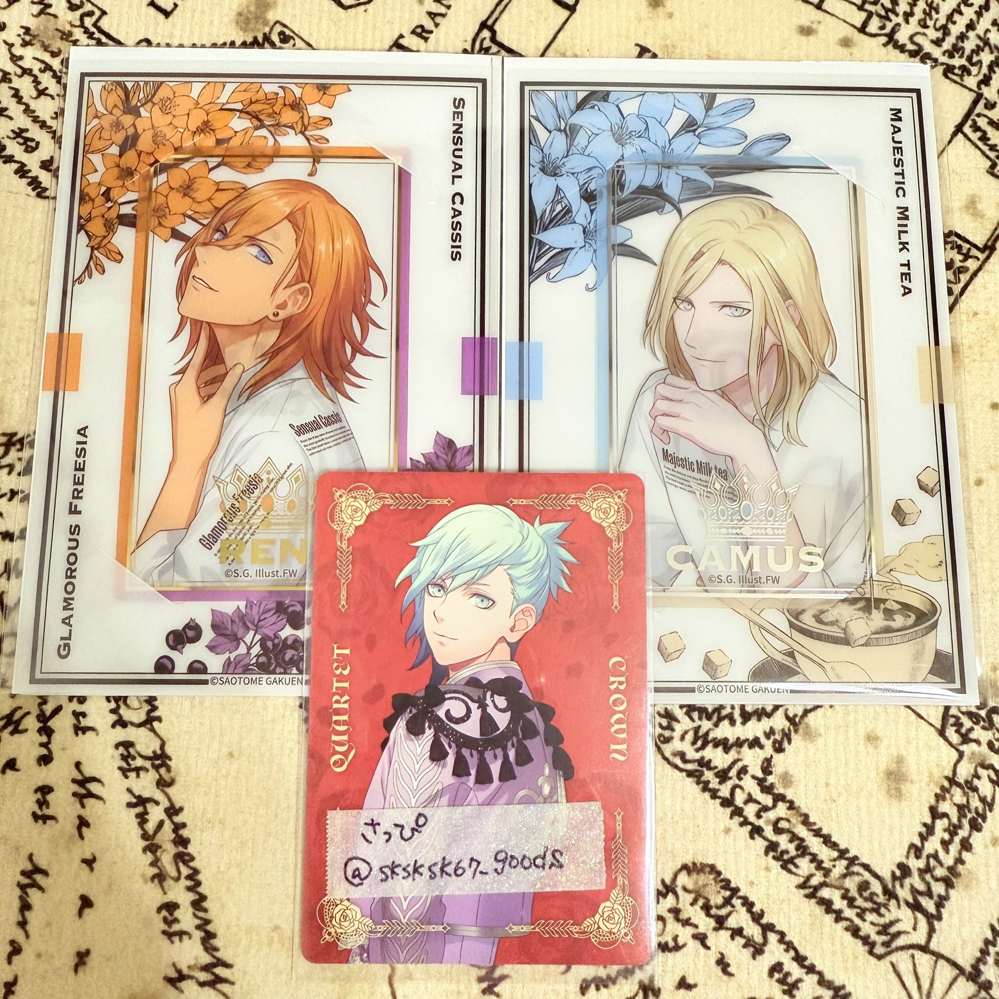 うたプリ グラショ カミュ セット メルカリ便 うたプリ うたのプリンス