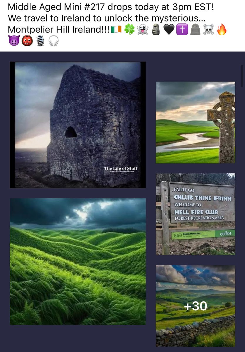 #MontpelierHill #Ireland #Mysterious #dark #HellFireClub #ghosts #spirits #lore #legend #MentalHealth #mini