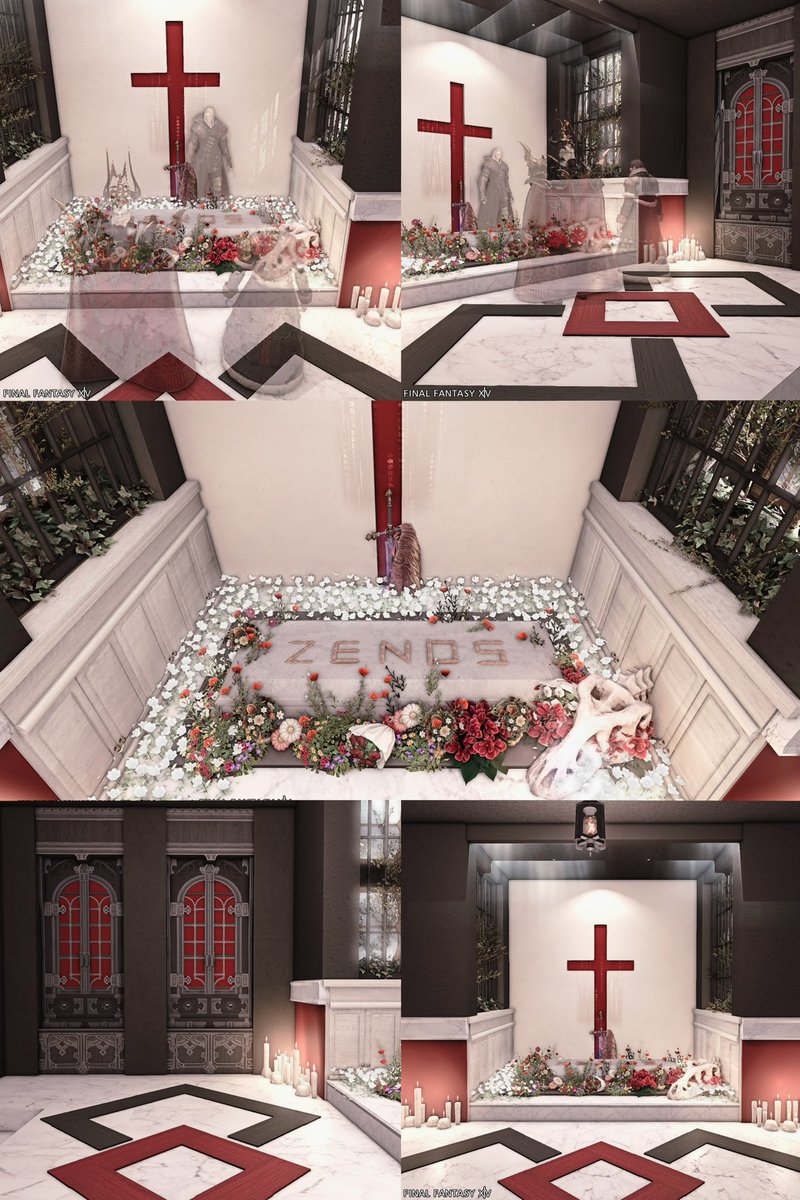 ww_Yuki_www's tweet photo. FF14housing [size s]

🪦The Tomb of Zenos viator Galvus
“ In Loving Memory of 
Zenos viator Galvus 
——To you, and to your life that burned bright and vanished like fireworks. “

#ff14 #FF14ハウジング #FF14housing #FF14 #Zenos #GarleanEmpire https://t.co/DkRKMMO9c1