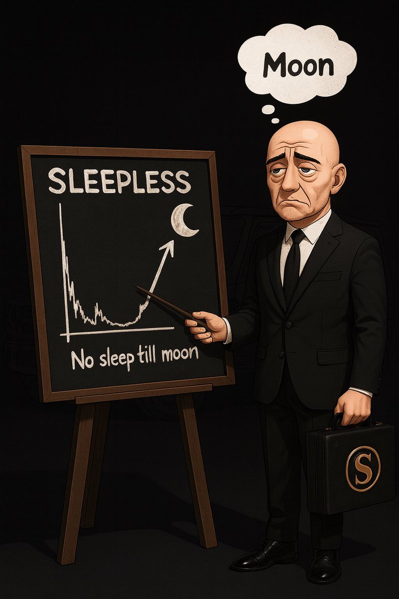 Listen, in this family we don’t chase candles—we build them. We take hits, stay awake, move in silence. When it’s time, we rise together. Want a seat at this table? Bring loyalty, caffeine, and patience. $Sleepless. No sleep till 🌕. 🕴️☕️