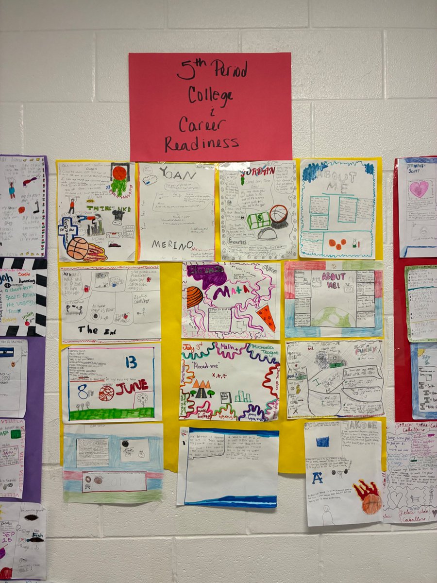 How do we build community in the classroom? We created &amp; shared About Me AVID one-pagers. <a href="/TedPolkMS/">Ted Polk Middle School - CFBISD</a>