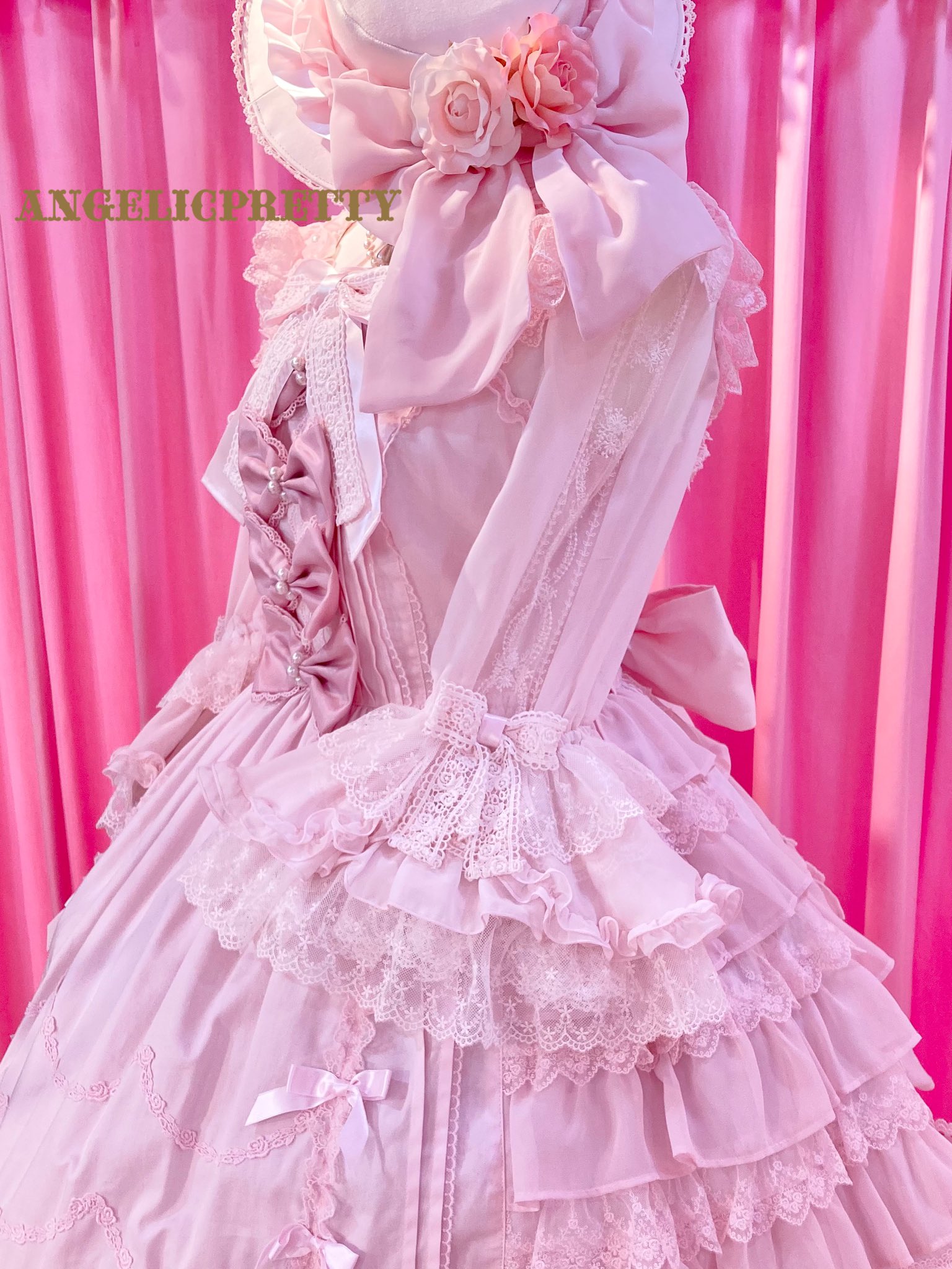 Angelicpretty Angel Sherbetヘッドドレス ピンク Angelicpretty Angel Sherbetヘッドドレス ピンク