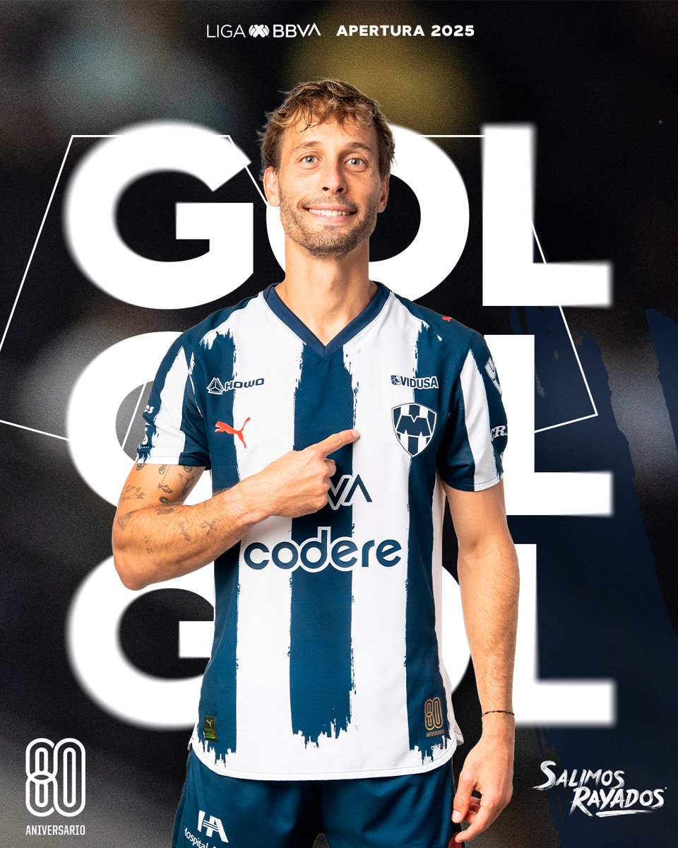 67' ⏱️ | Puebla 1-4 Monterrey |

¡CANALEEEEES!🔥¡HAT-TRICK DEL MAGO!🎩🪄

¡TE AMO <a href="/SergioCanales/">Sergio Canales</a>!💙
