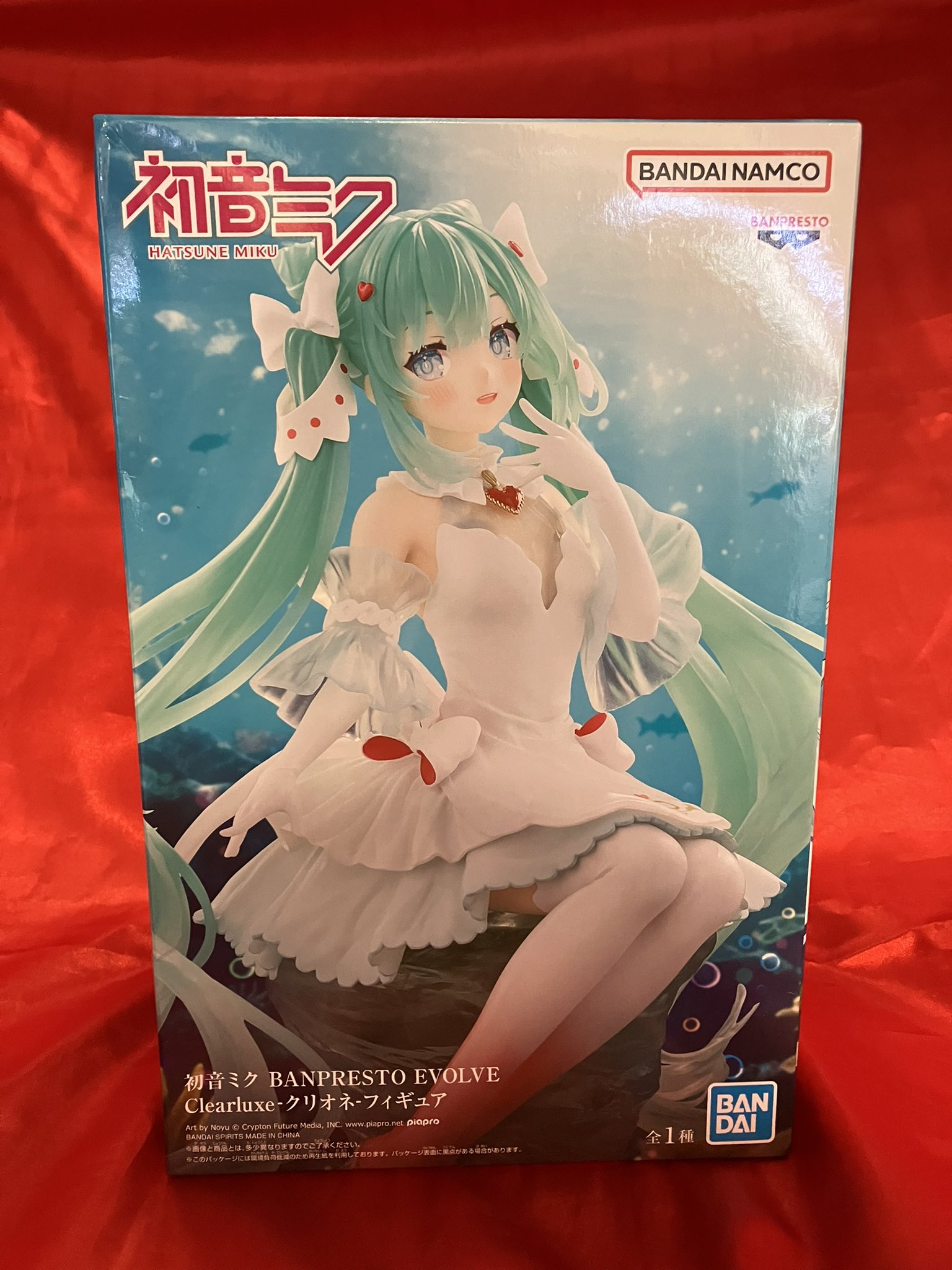 初音ミク BANPRESTO EVOLVE Clearluxe ×20個セット 初音ミク BANPRESTO EVOLVE Clearluxe-クリオネ-フィギュア