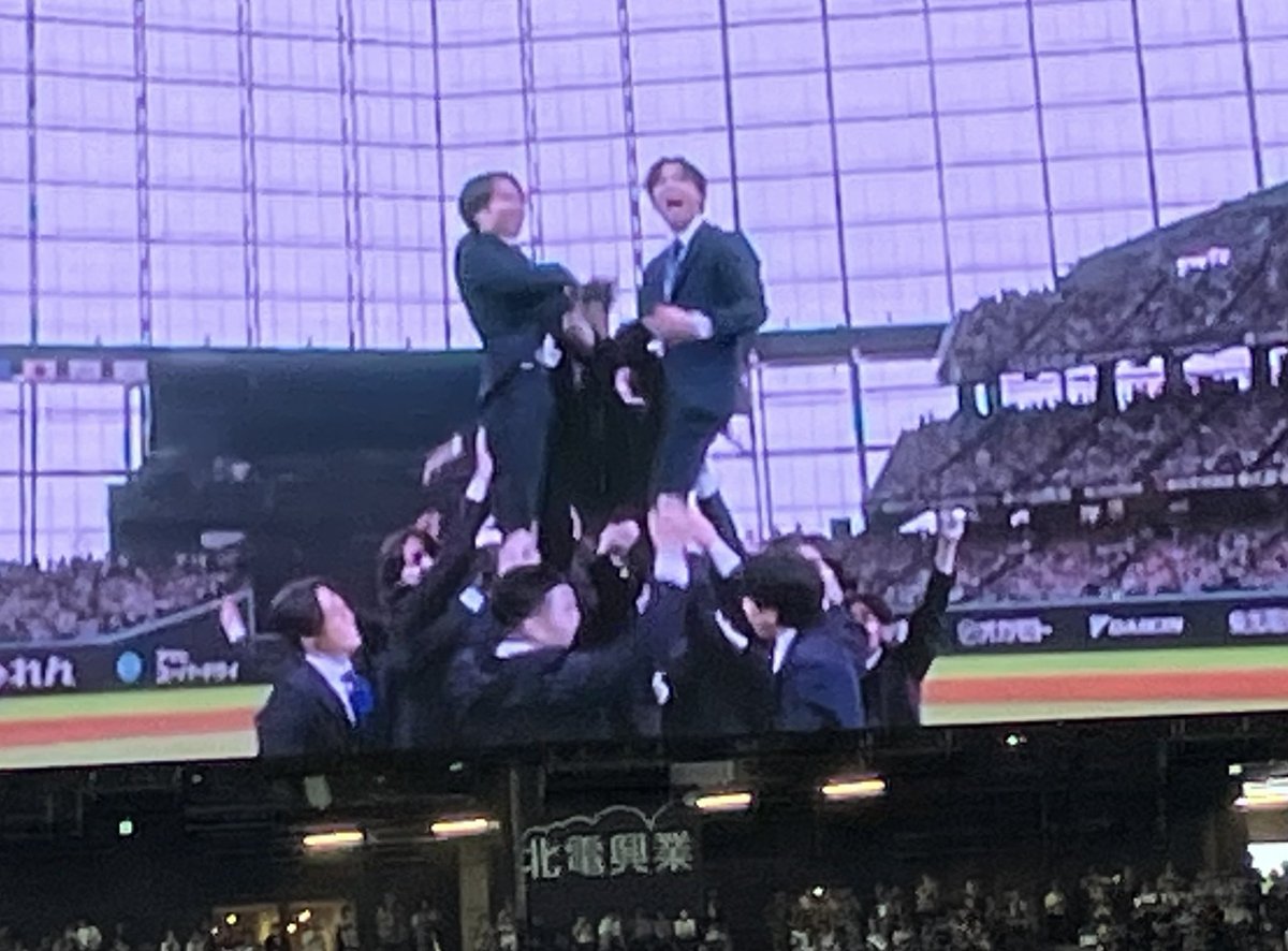 チアリーマンすご、、、、、！