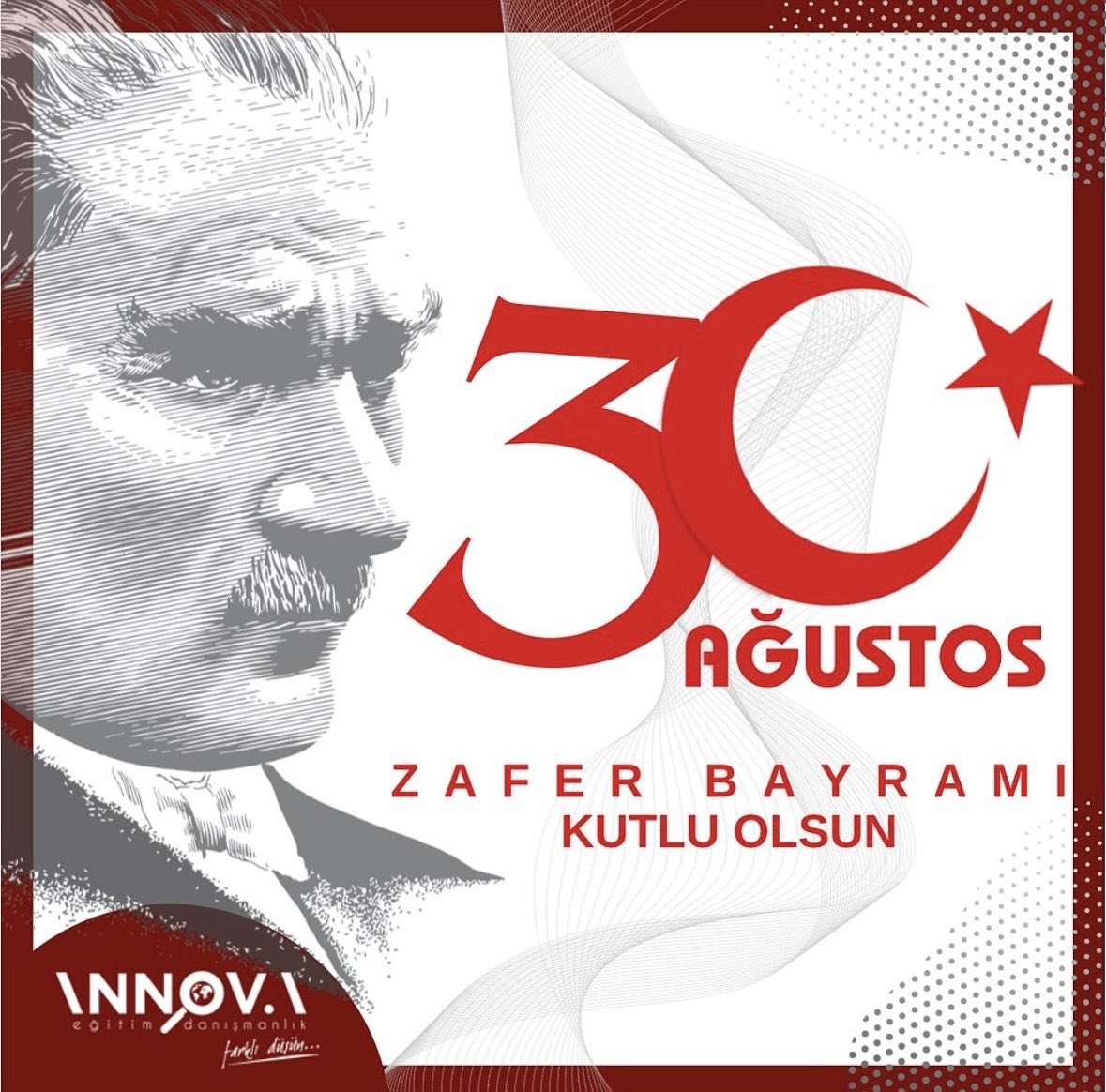 30 Ağustos Zafer Bayramımız Kutlu Olsun 🇹🇷🇹🇷🇹🇷

#30ağustos 
#30agustoszaferbayrami 
#nemutluturkumdiyene