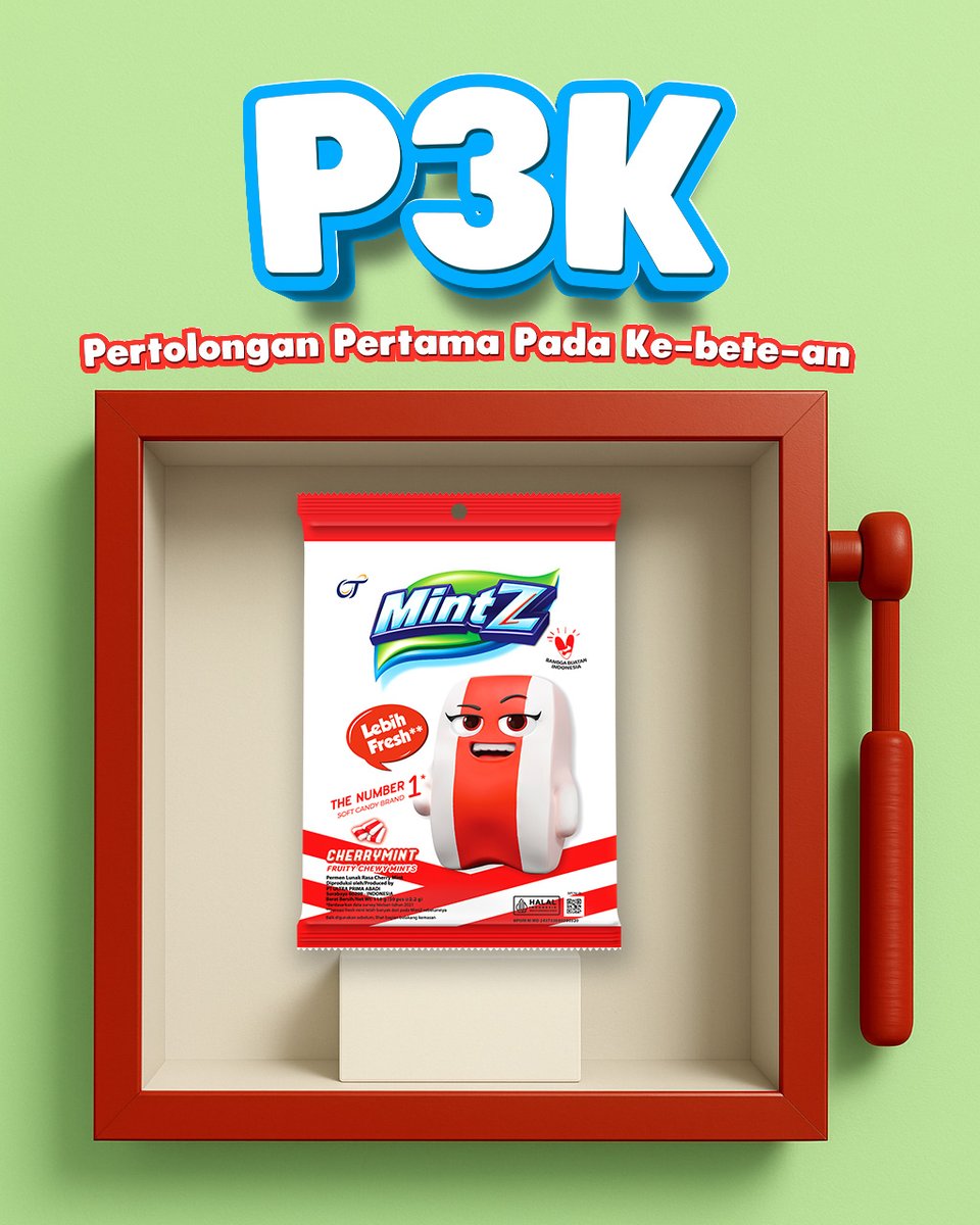 MintZ's tweet image. ✨ Saat bete menyerang, jangan panik!

Ambil yang manis-manis, senyum pun datang 😋🎉

#MintZ #SenyumintZ #PermenMintZ #ChewynyNagihTerus #MoodRescue #AntiBeteClub