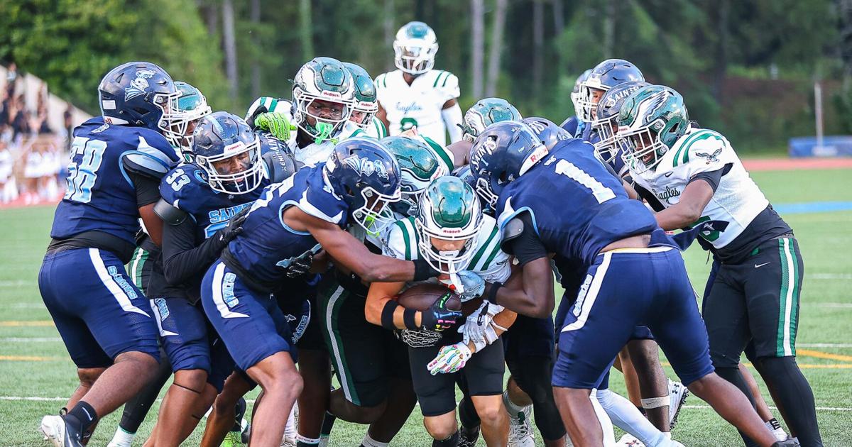 PHOTOS: Collins Hill at Cedar Grove Football @collinshillfb #GwinnettFB bit.ly/4n7LZ1h