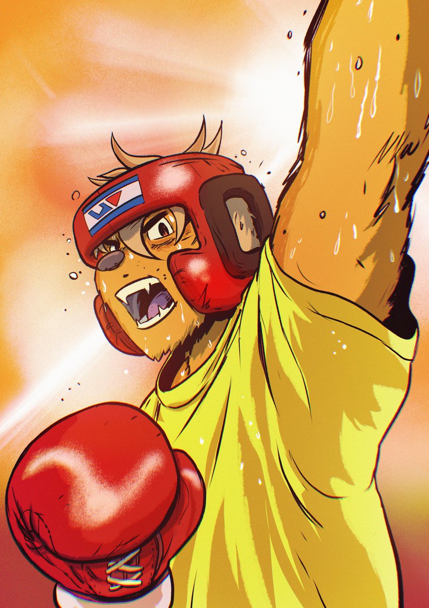 _SamGC's tweet image. My little homage to #HajimenoIppo 1st volume cover (Spanish edition) published by Planeta Cómic.
Just for fun, of course!