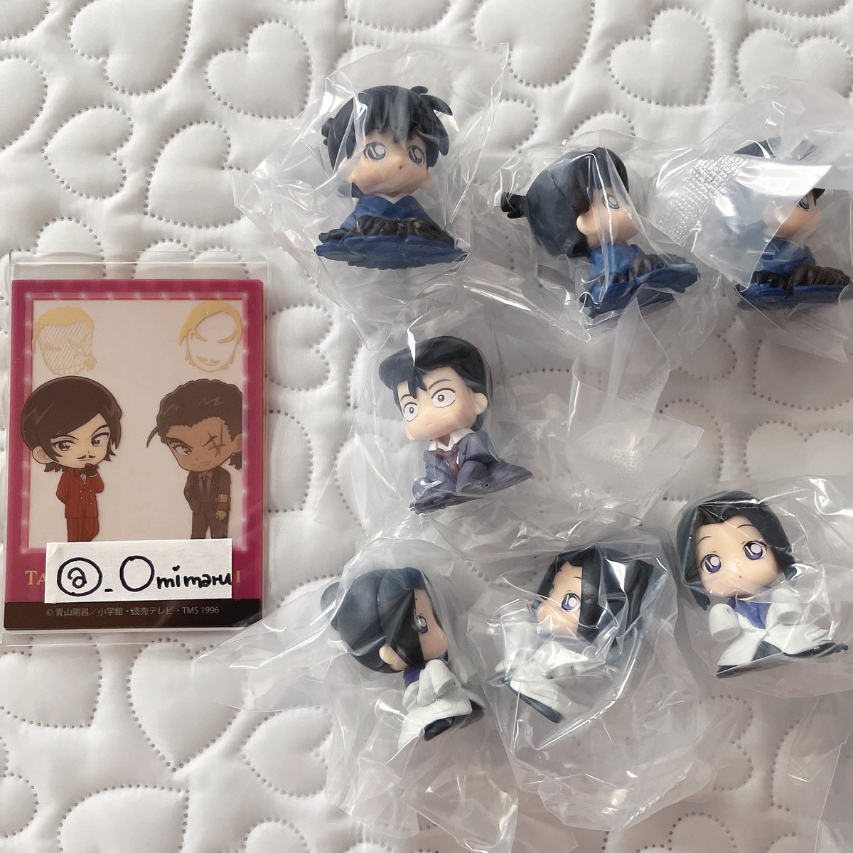 〈 交換⌇譲渡 〉
名探偵コナン ちぢませ隊10

♡譲）新一3 小五郎 上原3

♡求）安室1 高明 敢助
過去弾 伊織 風見⌇各500円+送料

お取引初回の方はリンク先をご確認ください。異種：高明 敢助との交換も可能です。お気軽にお声掛けください𐔌՞ ܸ. .ܸ՞𐦯