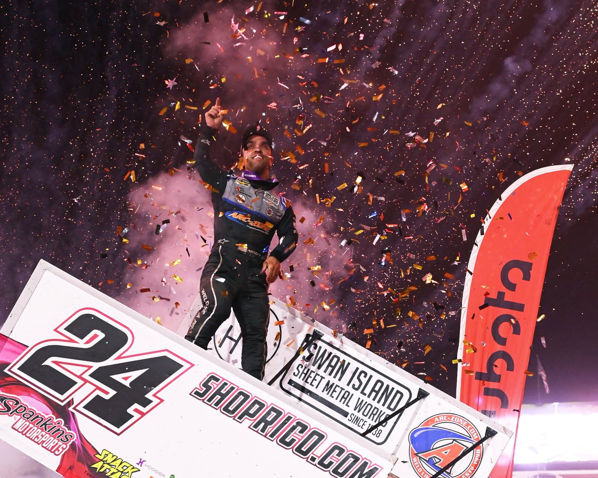 20th win of High Limit career
15th overall win of the season
8th win w/ High Limit this year
4th straight win at this track

Another win tomorrow would make this a $156,000 weekend for <a href="/Rico_Abreu/">RICO</a> at @SkagitSpeedway. 🤑