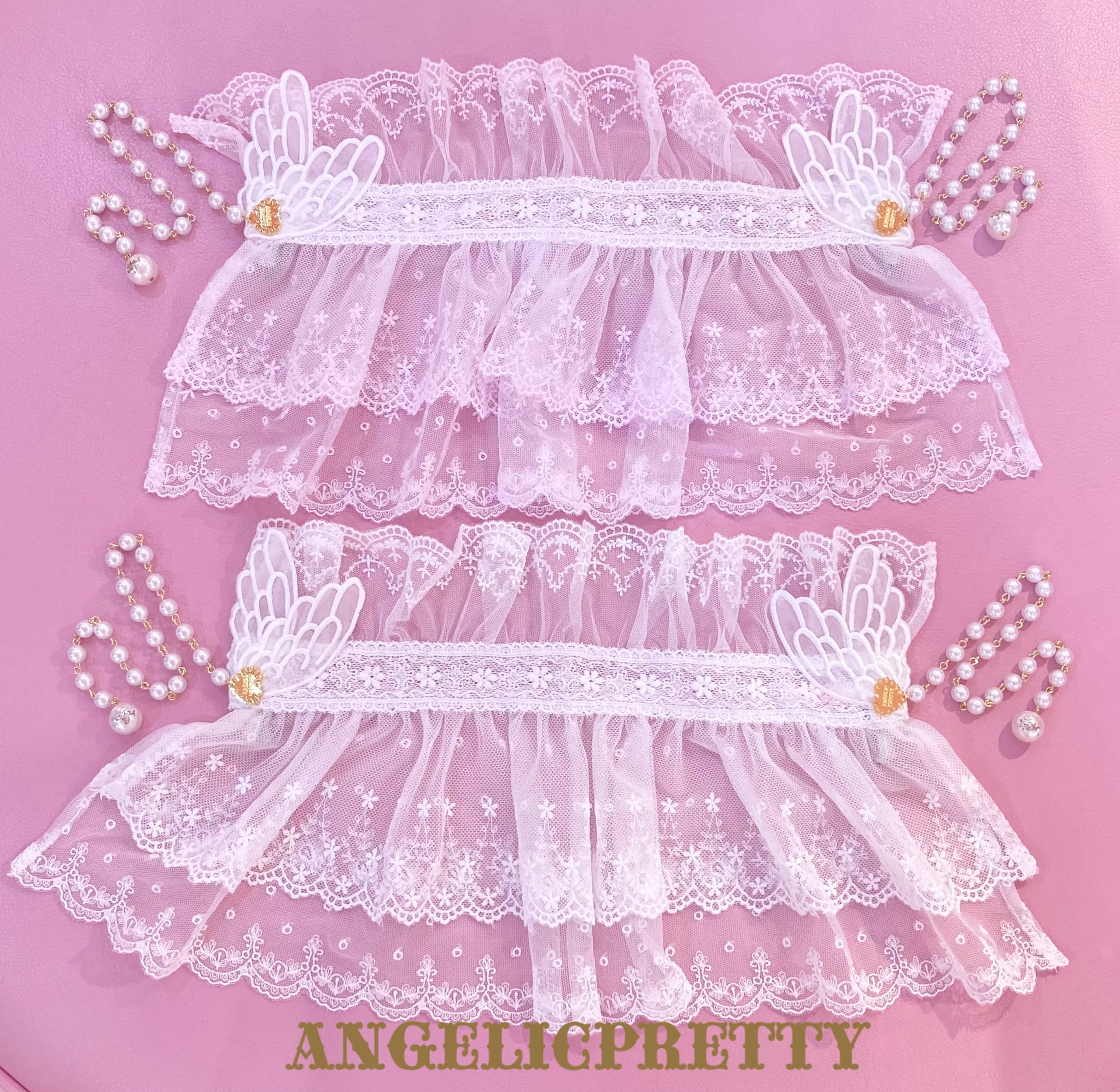 【週末限定値下げ】BABY♡angelic pretty♡ヘッドドレス3点セット 週末限定値下げ】BABY♡angelic pretty♡ヘッドドレス3点セット