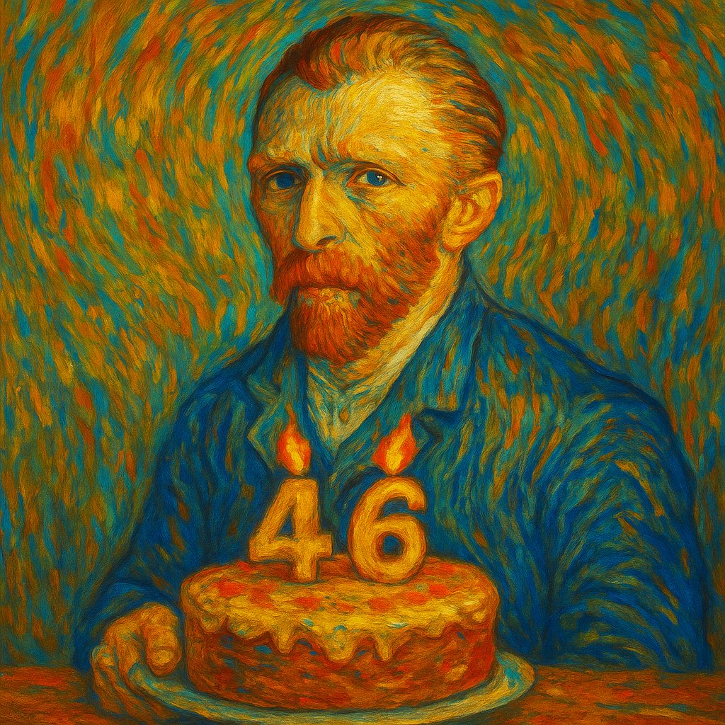 OhHungryArtist🇺🇦 (@ohhungryartist) on Twitter photo It’s my birthday, folks.
46 laps around the sun. Still no manual understanding how it works🤣.
Shoutout to my survival squad — <a href="/RiRi_LotusQueen/">🪷RiRi_LotusQueen🪷</a>, <a href="/KatalinaOoma/">Katalina Ooma 🟣 /🚀🎢🎢🎢/</a>, <a href="/MonikaNFT/">Monika 🌍🕊️💕</a>, <a href="/FlyingBeagle_/">FlyingBeagle</a>, <a href="/cerenyuzgul/">HairofMedusa</a>, <a href="/LeslieASpurlock/">lesliespurlock.sol | NFT.NYC 2024 🏴☠️</a>, <a href="/MalayBitcoiner/">MB ⚡️ ∞/21M</a>, <a href="/MagdaGangsta/">Magda ᴀᴍᴇʀɪᴄᴀɴɢᴀɴɢꜱᴛᴀ</a>, <a href="/lostmywaystudio/">lostmywaystudio.tez/eth</a>. Without It’s my birthday, folks.
46 laps around the sun. Still no manual understanding how it works🤣.
Shoutout to my survival squad — <a href="/RiRi_LotusQueen/">🪷RiRi_LotusQueen🪷</a>, <a href="/KatalinaOoma/">Katalina Ooma 🟣 /🚀🎢🎢🎢/</a>, <a href="/MonikaNFT/">Monika 🌍🕊️💕</a>, <a href="/FlyingBeagle_/">FlyingBeagle</a>, <a href="/cerenyuzgul/">HairofMedusa</a>, <a href="/LeslieASpurlock/">lesliespurlock.sol | NFT.NYC 2024 🏴☠️</a>, <a href="/MalayBitcoiner/">MB ⚡️ ∞/21M</a>, <a href="/MagdaGangsta/">Magda ᴀᴍᴇʀɪᴄᴀɴɢᴀɴɢꜱᴛᴀ</a>, <a href="/lostmywaystudio/">lostmywaystudio.tez/eth</a>. Without
