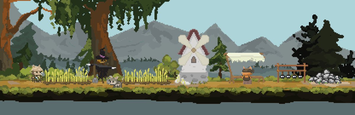 Gamedev Update: Görsel detaylar eklendikçe çok daha 'oyun' gibi durmaya başlıyoruz gibi hissediyorum, güzel bir artistin eli değince cidden çok şey değişiyor..