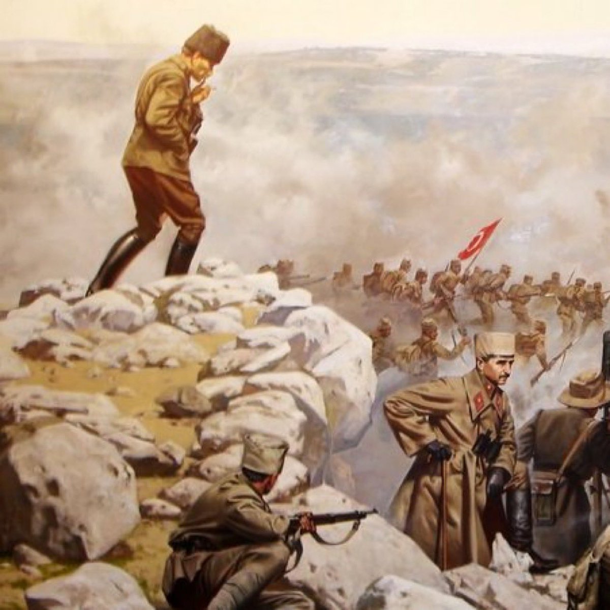 ilkuz's tweet image. #30ağustoszaferbayramımızkutluolsun 
Mustafa Kemal Atatürk 
Daima izinde