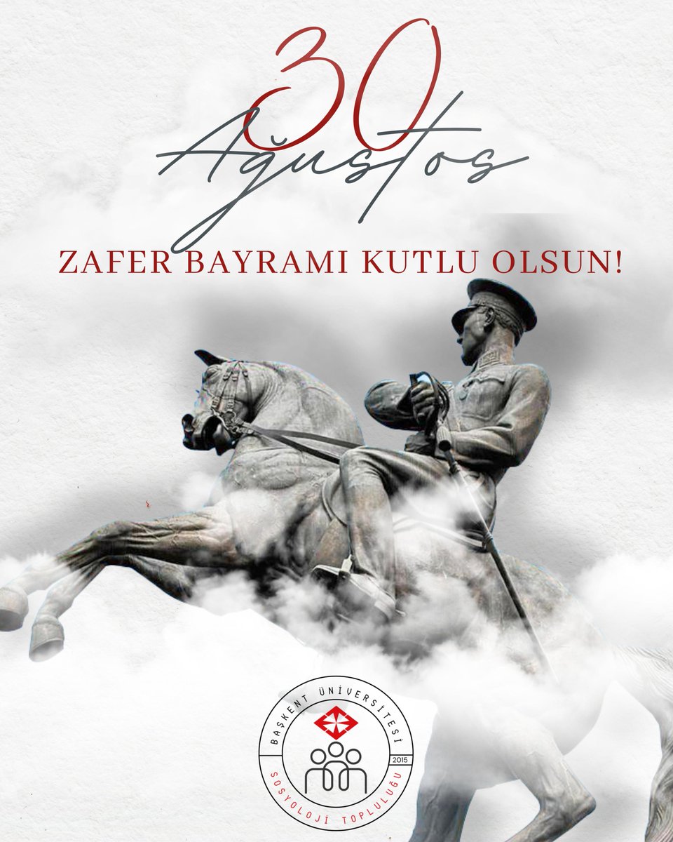 Bir milletin bağımsızlık iradesinin en güçlü simgesi olan 30 Ağustos Zafer Bayramımız kutlu olsun! 🇹🇷#30AğustosZaferBayramı