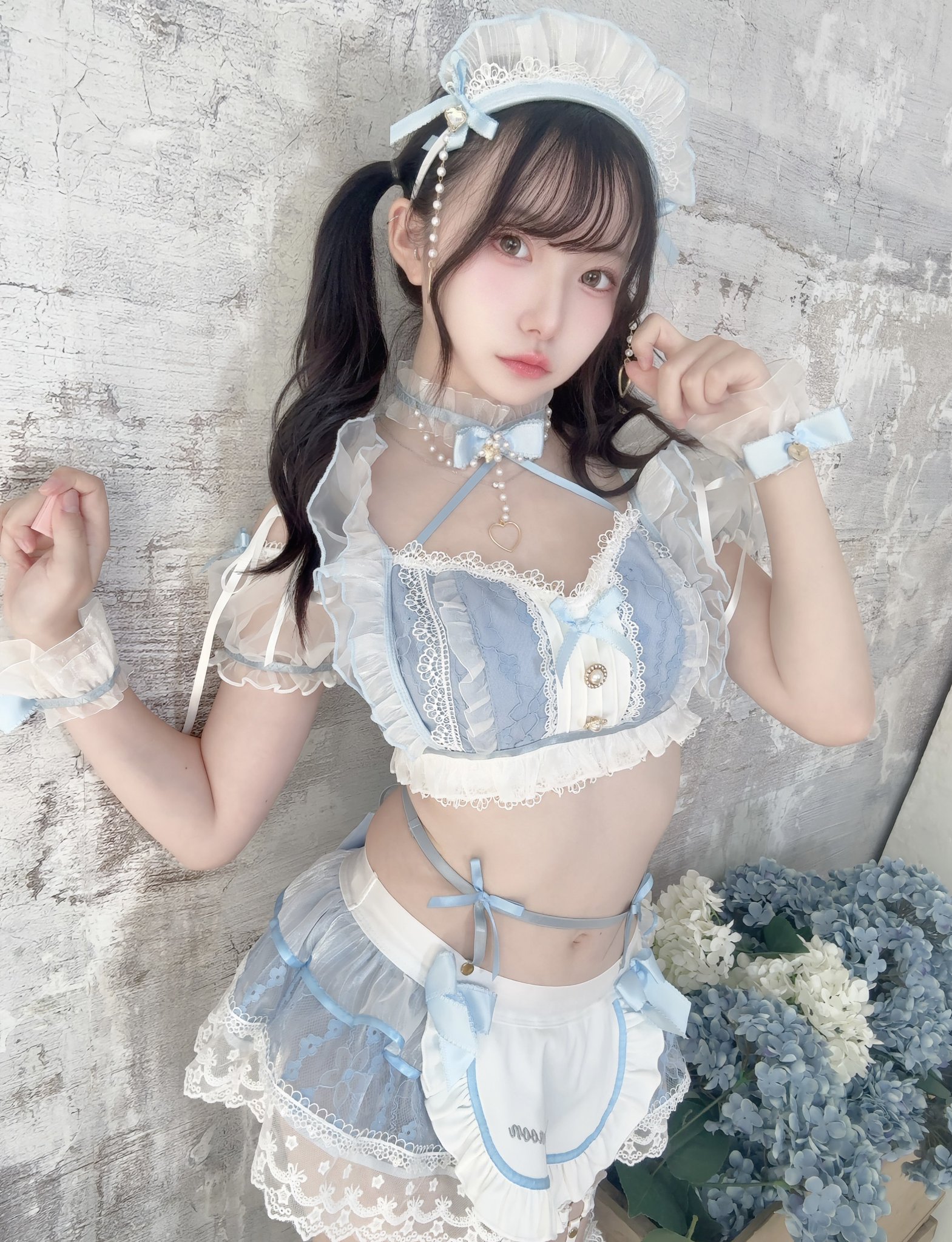 ゆうな　マリーちゃん 🎐 ♡ 夏のれいかちゃんもいいでしょ？🥞 ♡ #浴衣 #malymoon