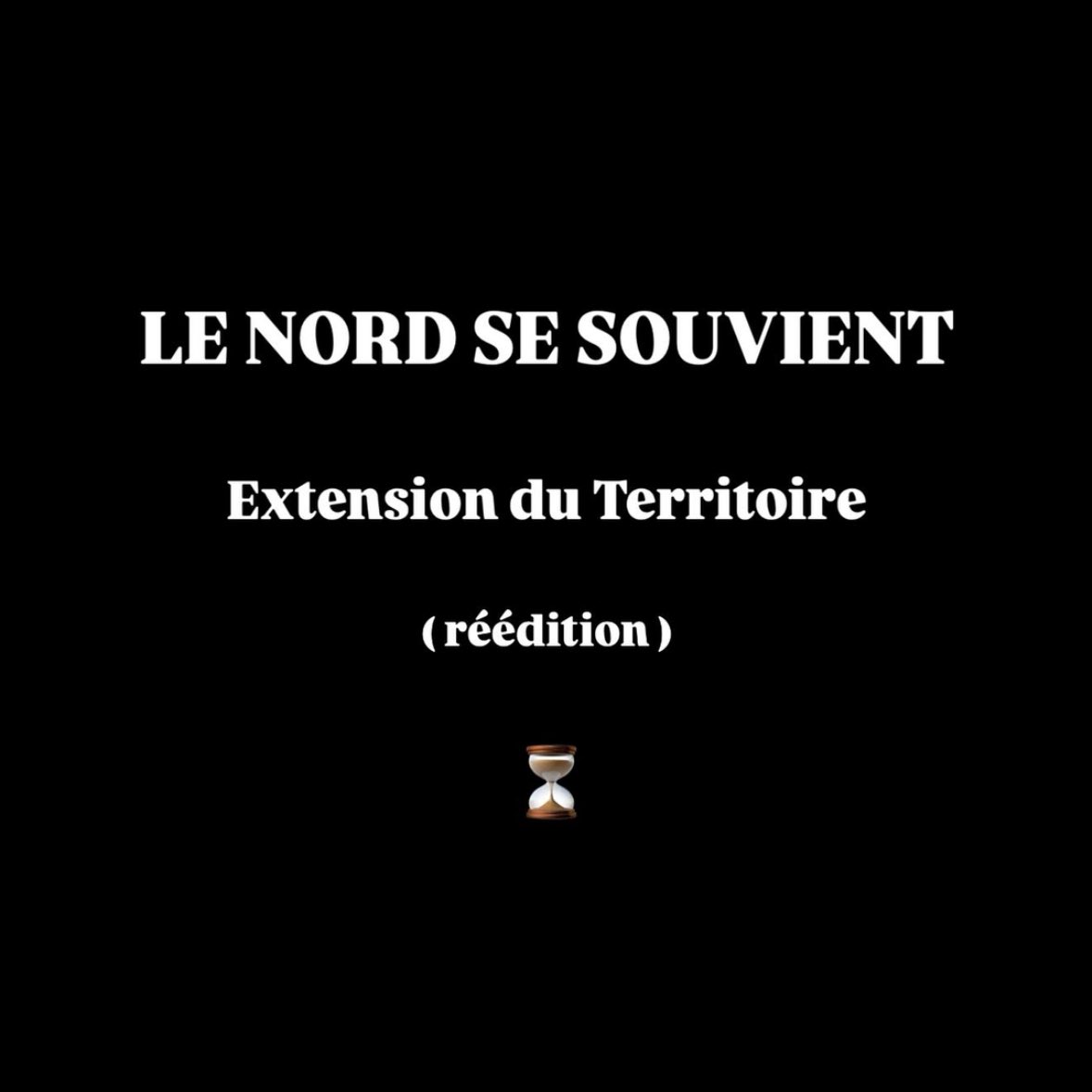 🚨<a href="/GIMS/">G I M S</a> annonce une nouvelle RÉÉDITION de son projet « Le Nord se souvient » ! 🤯

🗓️PROCHAINEMENT.. ⏳🌋