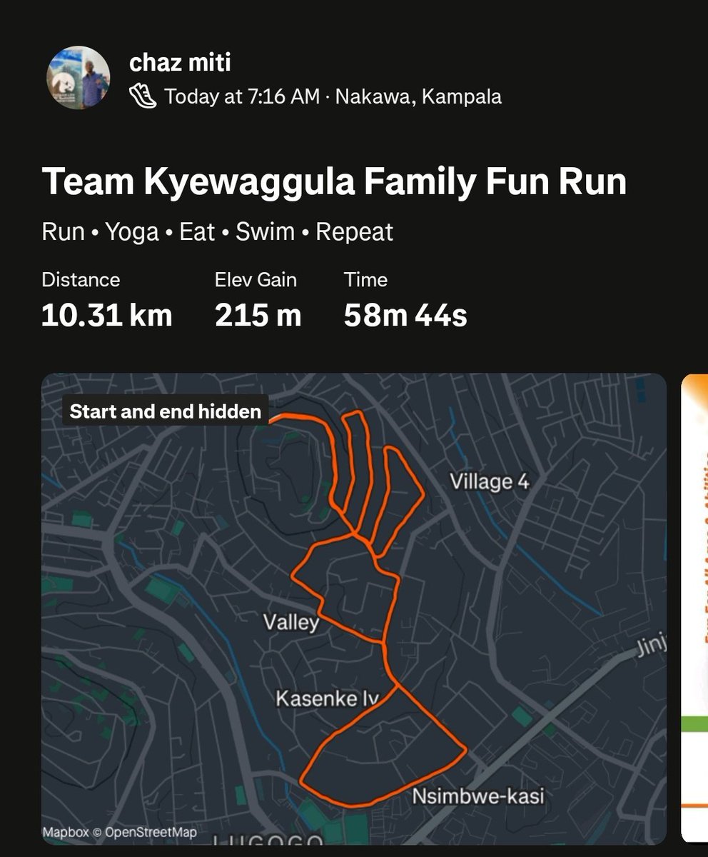 ChazMr_Miti's tweet photo. Every new day is a win, but some wins are better than others!

Thanks @RunKyewaggula for making my day colorful, the #FamilyFunRun was an amazing event. https://t.co/AanvwJs1Rk