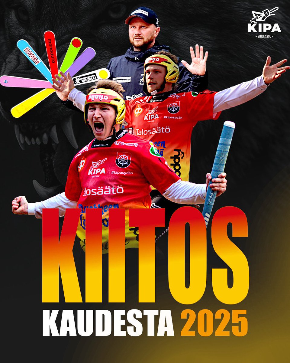 Vaikka pettymys painaa edelleen, voidaan olla myös ylpeitä. Otettiin jälleen askel oikeaan suuntaan.

Kiitos kaudesta faneille, talkoolaisille ja yhteistyökumppaneille! ❤️💛

Nyt vedetään hetki happea.

#kipasydän #kipa90 #pesis #superpesis #kitee #rantakenttä #ainaaurinkoinen