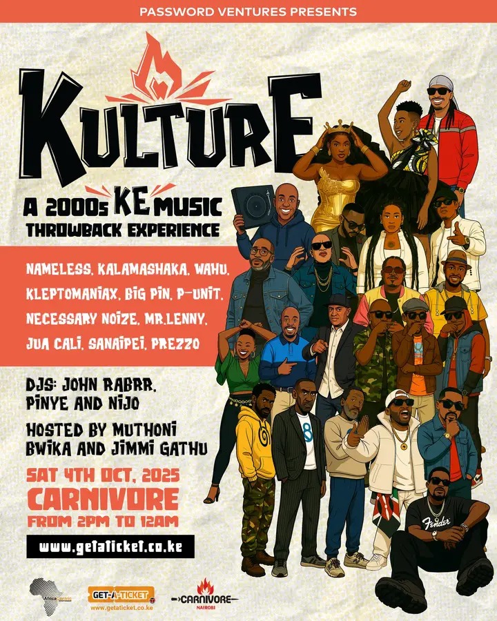 kshakaofficial's tweet image. &quot;Ki Keyser Söze mnitafte mnikose&quot; but this time hamtatukosa mtatupata @kULTUReEXP on 4th October repping that Throwback Experience with a host of other seasoned artists pale Carnivore. So make sure you cop your tickets and be part of the movement 🫡

#kultureexperience 
#Kshaka