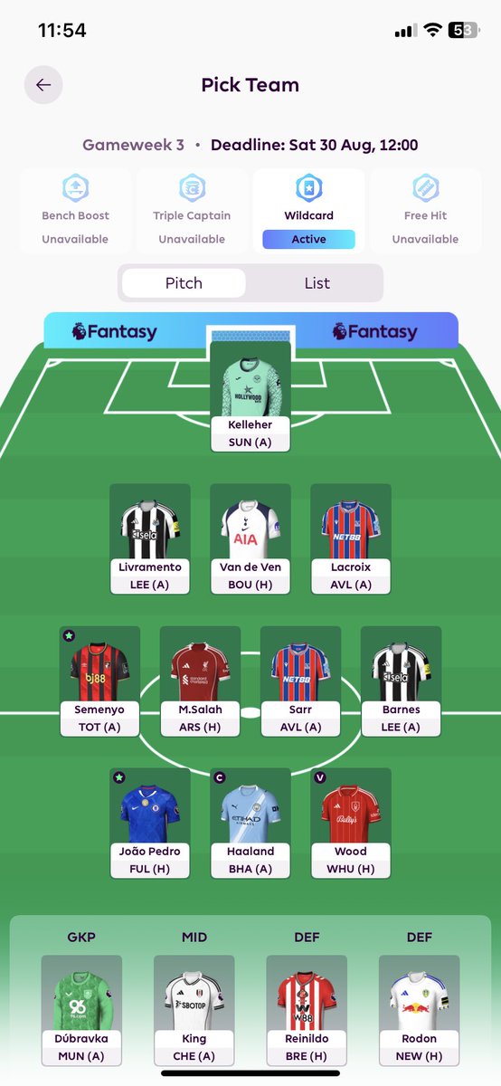 sablud10's tweet photo. @FPL_Frostie what we thinking???
this good? https://t.co/J1wvOvCtqZ