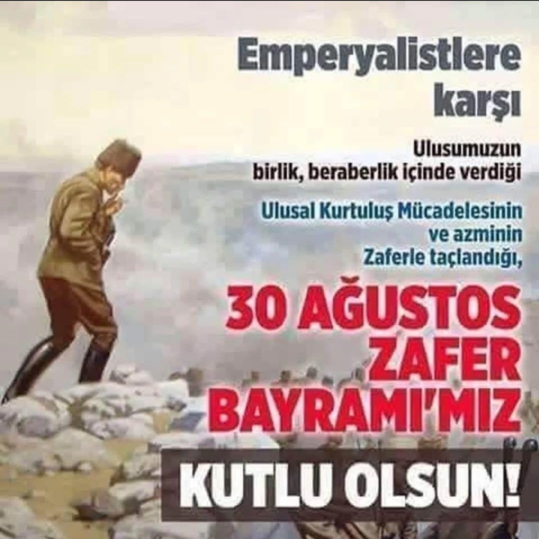 aydin_tumen's tweet photo. Ergenekon'dan ikinci çıkış. 30 Ağustos Zafer Bayramımız Kutlu Olsun. https://t.co/GE7xM3H4x1