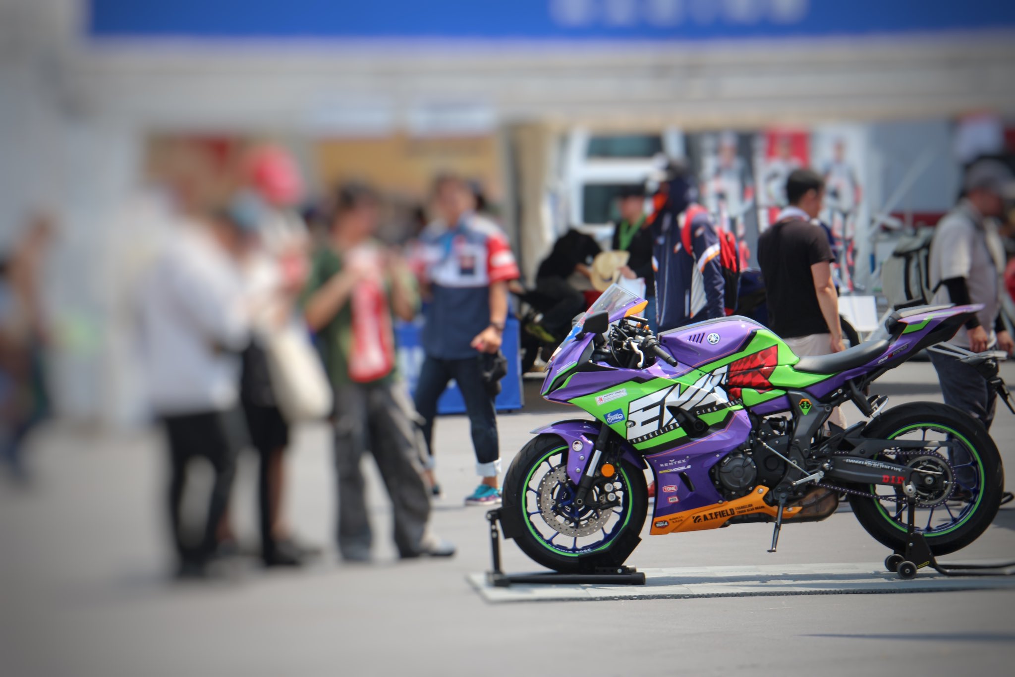 エヴァンゲリオン　まとめ売り 1/12 バイクシリーズ No.16 エヴァRT 初号機 トリックスター