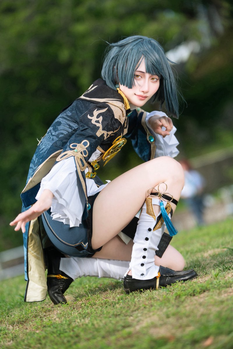 原神 コスプレ
行秋 Xingqiu

 #ウシコス