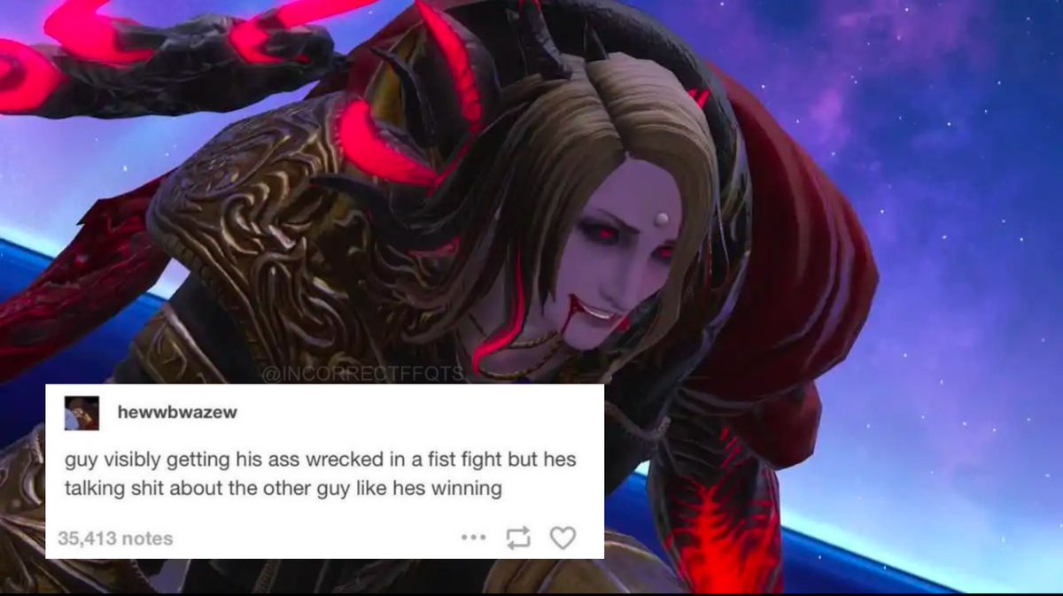 Incorrect Final Fantasy Quotes (@incorrectffqts) on Twitter photo 