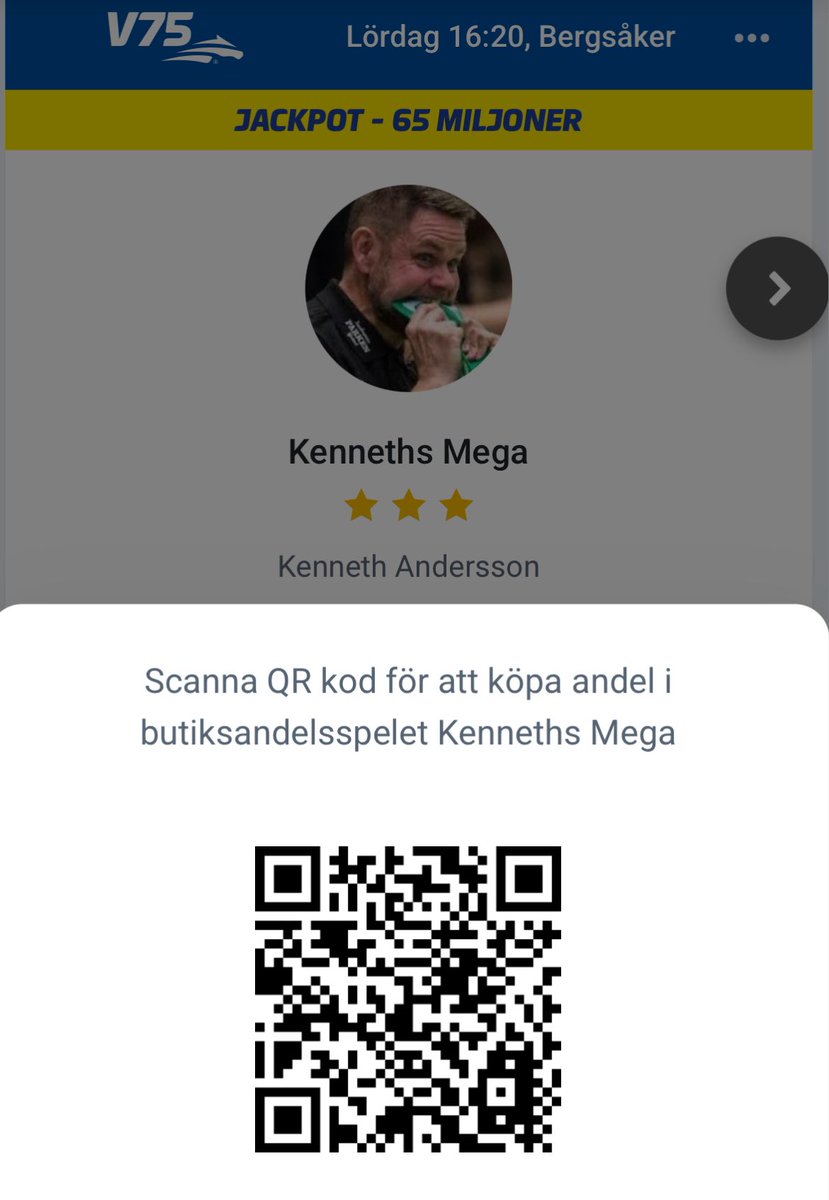 65 miljoner JACKPOT på V75!

Häng med och jaga potten!

Kenneths MEGA 333/12 ⭐️⭐️⭐️
Endast 1 spik!
atg.se/spelhornansura…