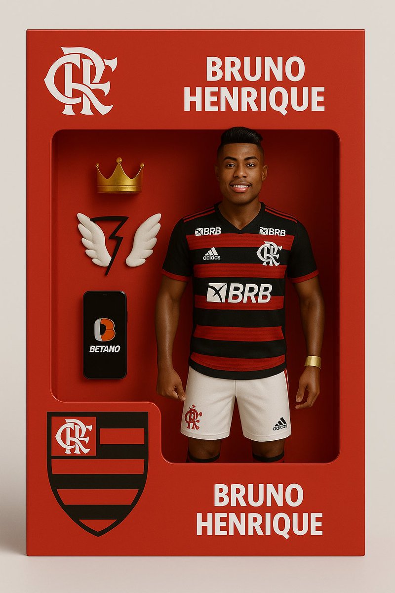 Bruno Henrique - Action Figure