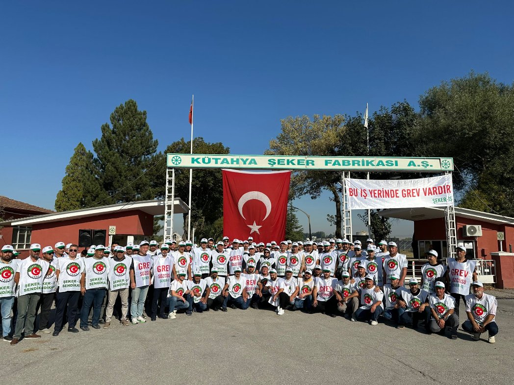 #Kutahyasekeriscisidireniyor