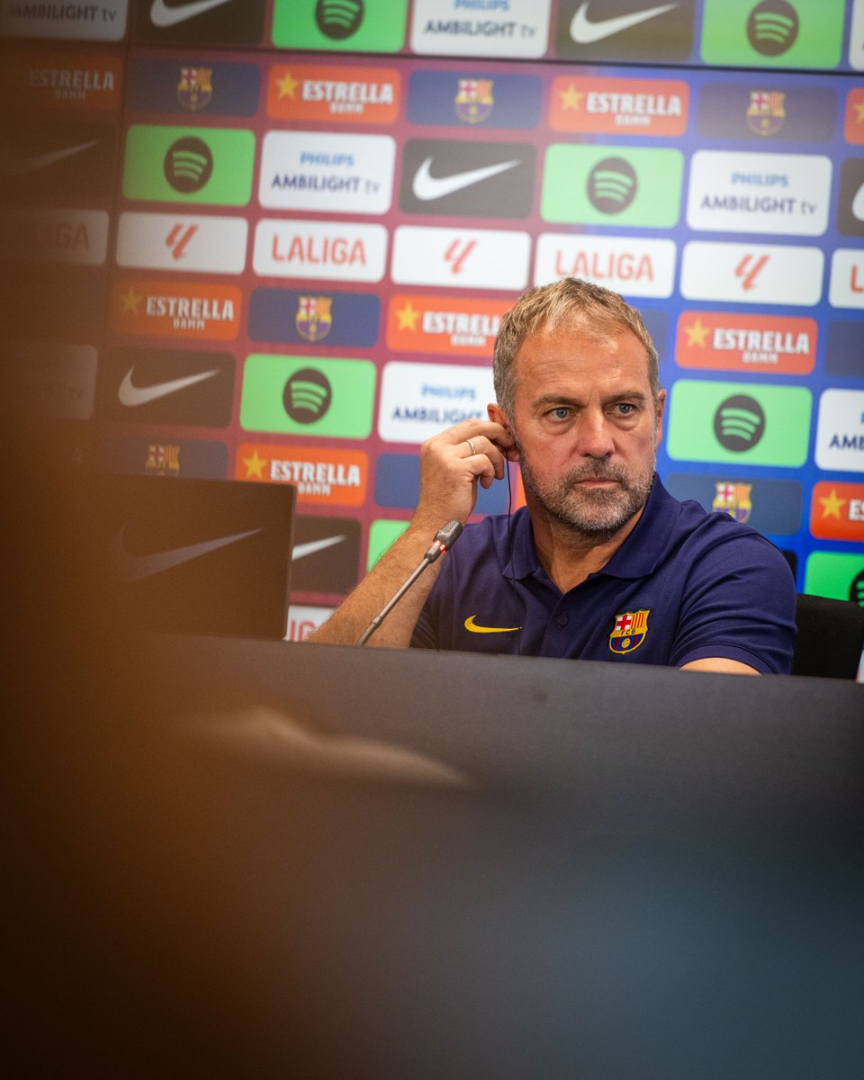 FCBarcelona_es's tweet image. 🎙️ Hansi Flick: &quot;Fermín es una pieza importante, su estilo es diferente y nos puede ayudar mucho&quot;