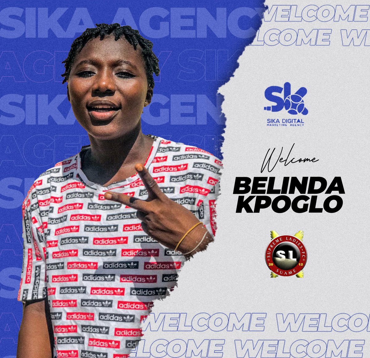 We’re excited to have <a href="/BelindaKpoglo/">Belinda Kpoglo</a> join the Sika Digital Marketing Agency family! 🙌

A dynamic midfielder from <a href="/LadiesSupreme/">Supreme Ladies Football Club</a>, she adds incredible skill and passion to the team.

Looking forward to the journey ahead! 🚀⚽️

#ShapingBrands, #EmpoweringAthletes