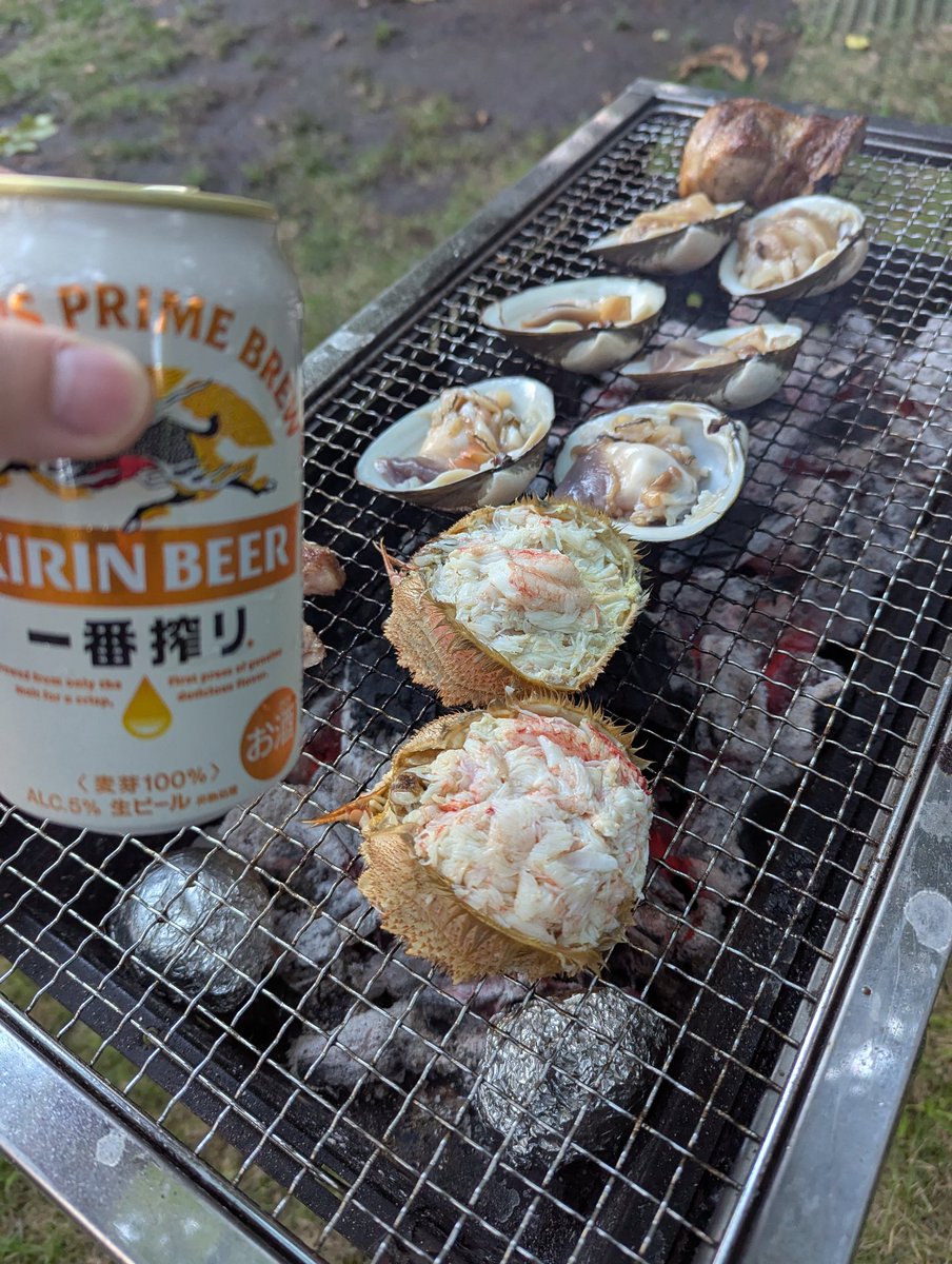 black69coffee's tweet photo. 最強食材キャンプキメてる https://t.co/SwWwo6Pq3K