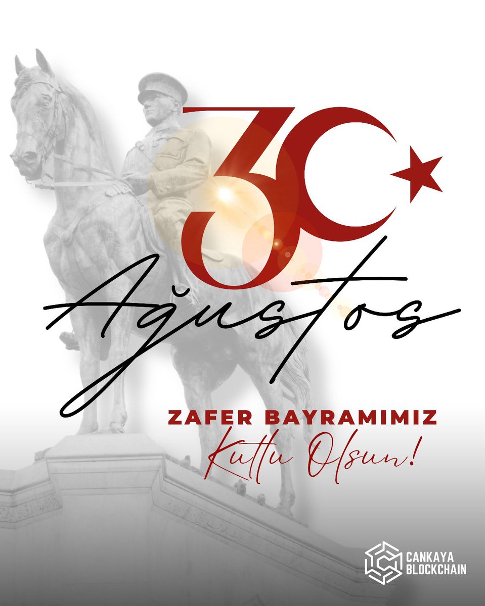 🇹🇷Bağımsızlığımızın ve özgürlüğümüzün simgesi olan bu anlamlı günde; başta Gazi Mustafa Kemal Atatürk olmak üzere tüm kahramanlarımızı saygı ve minnetle anıyoruz.
30 Ağustos Zafer Bayramımız kutlu olsun! ✨