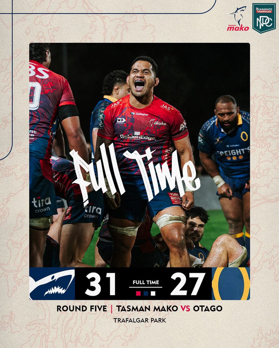 Thank you, Nelson 🙏 🙌 

#TASvOTA 
#BunningsNPC  <a href="/BunningsNPC/">Bunnings NPC</a> 
#OurPassionRunsDeep #FinzUp 🦈