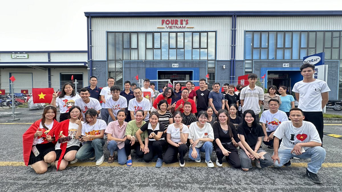FourEsAuto's tweet image. Celebrating Vietnam’s National Day

September 2nd marks Vietnam’s National Day. Four E’s Vietnam joins the nation in celebrating its strength, culture, and progress. Proud to be part of the journey: here’s to continued growth &amp;amp;success!

Wishing everyone a joyful National Day! 🎉
