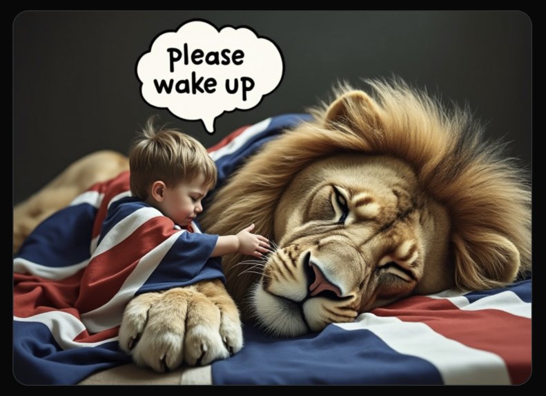 <a href="/RadioEuropes/">Radio Europe</a> The UK is gone.

We need to focus on America
All hands on deck to save ourselves 
This is no joke!