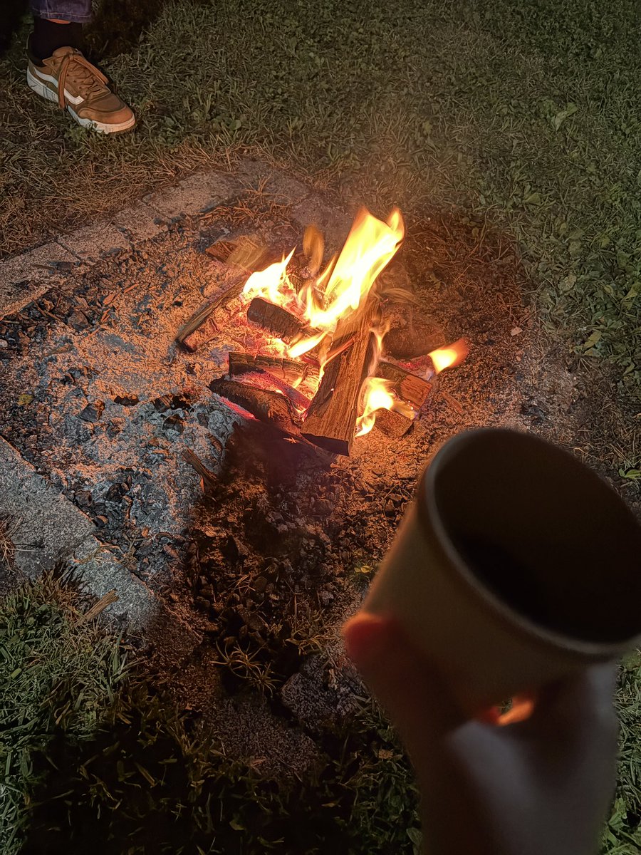 最高空間でコーヒー飲んでる