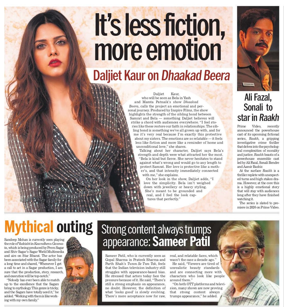 SANDEEPmohan_'s tweet image. instagram.com/stories/sandee…

#GaumataKaamdhenu show on
#starbharat mon to fri 9pm
I am playing the pivotal role of maharshi #Vashisht .

It&apos;s a #SagarWorld presentation.
Brought to you by @shivsagarchopra ,the exceptionally talented grandson of #RamanandSagar ji.