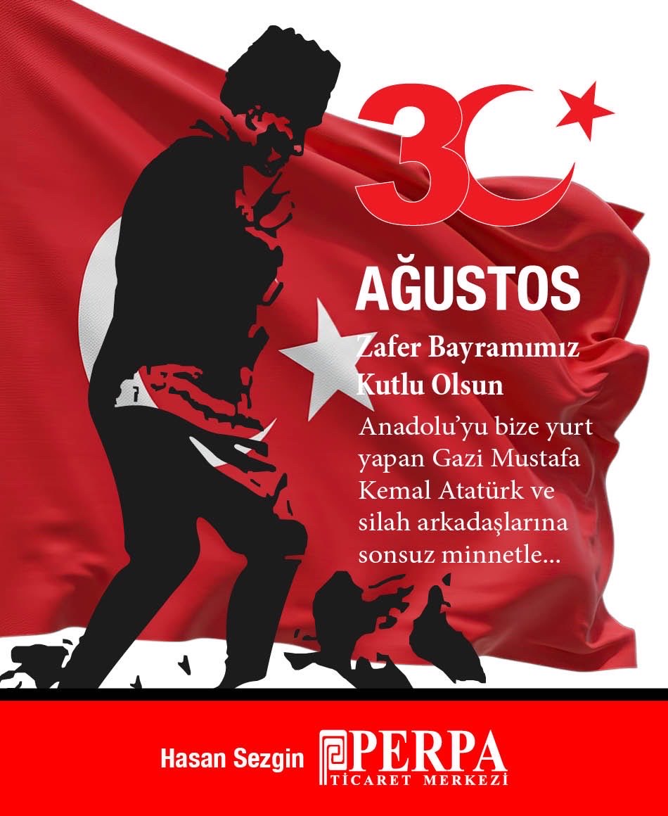 Zafer bayramımız kutlu olsun…