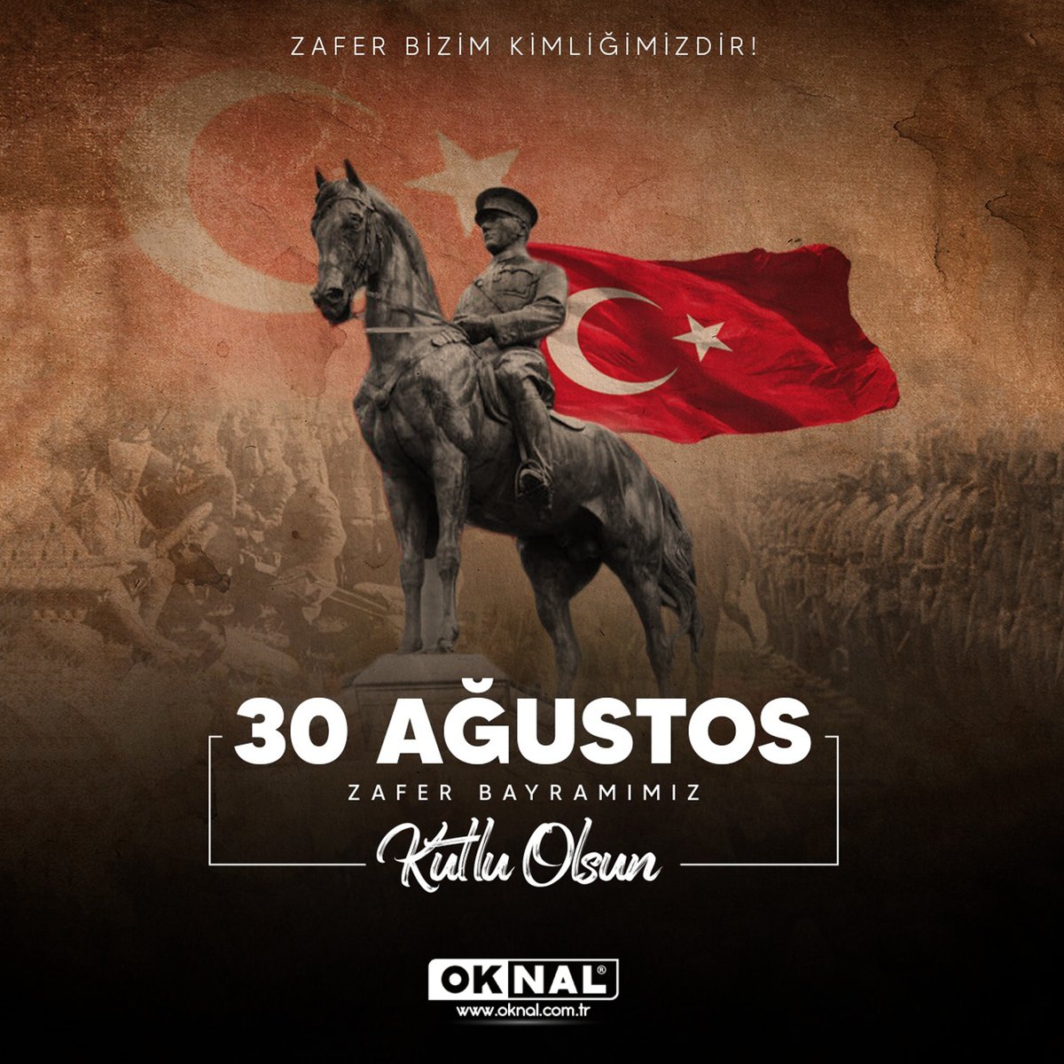Büyük Taarruz ve Başkomutanlık Meydan Muharebesi'nin zaferle taçlandığı bu anlamlı günde, Gazi Mustafa Kemal Atatürk ve silah arkadaşlarını saygı, minnet ve rahmetle anıyoruz. 

30 Ağustos Zafer Bayramı'mız kutlu olsun! 🇹🇷