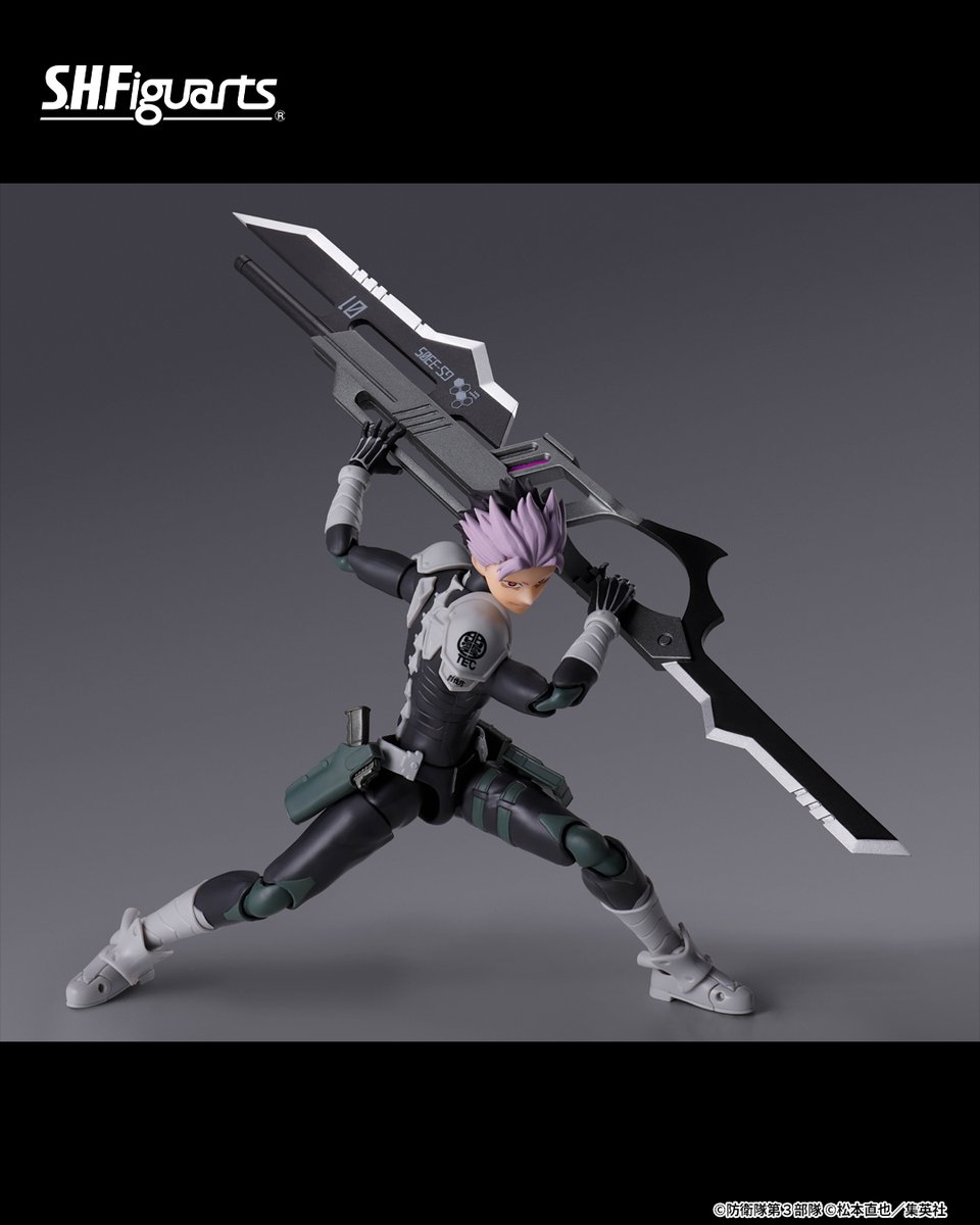 新規カット公開！／ アニメ『#怪獣8号』より、店頭予約受付中「S.H.