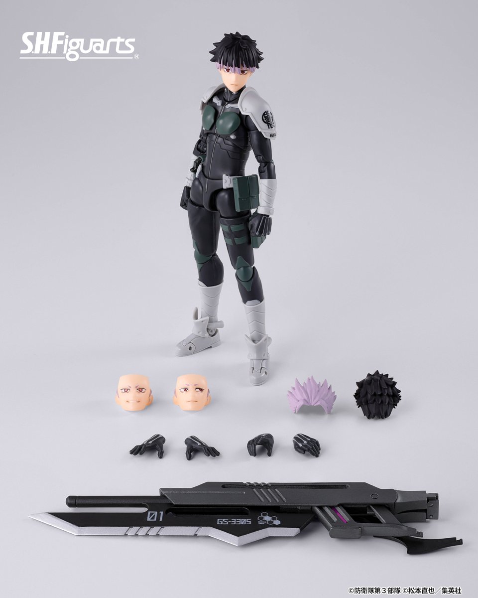 新規カット公開！／ アニメ『#怪獣8号』より、店頭予約受付中「S.H.